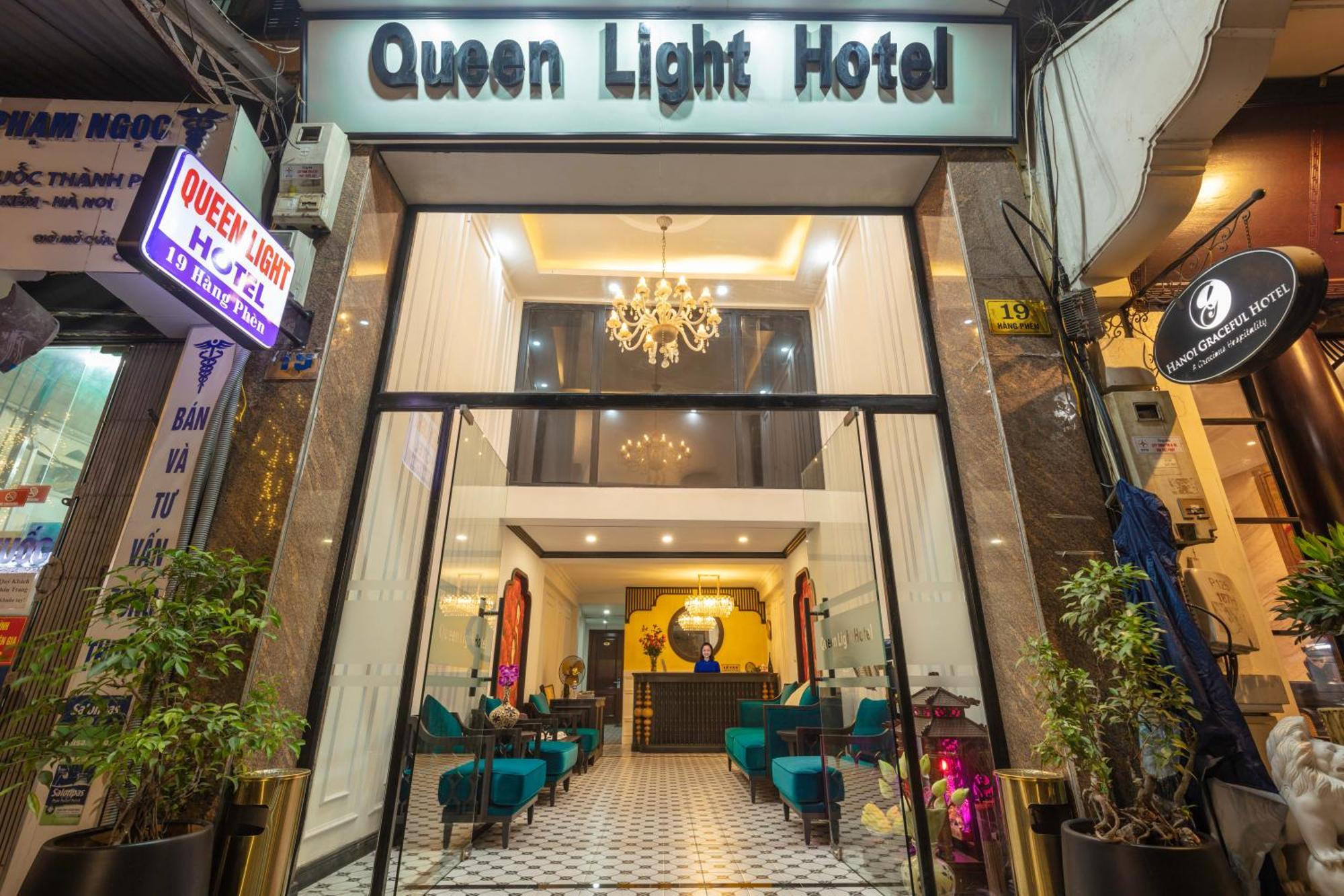 Queen Light Hotel Hanoi Eksteriør billede